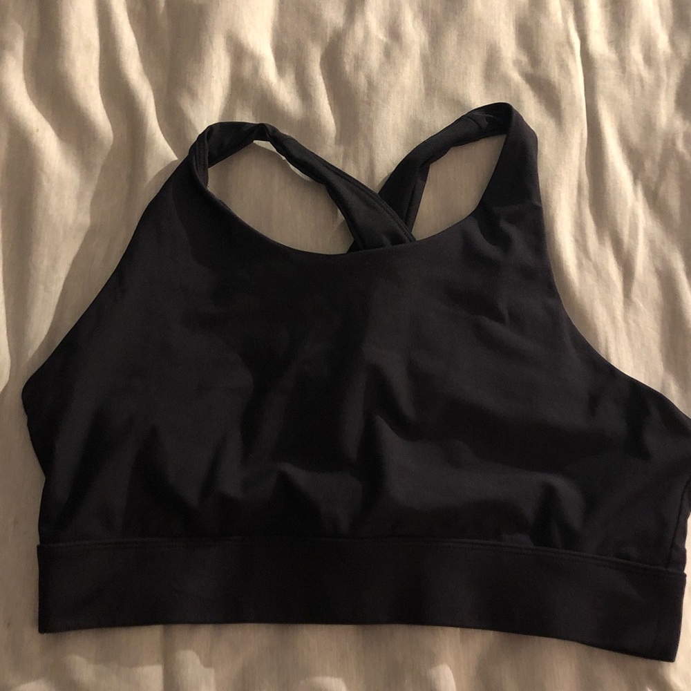 Fabletics Midnight Black Sports Bra